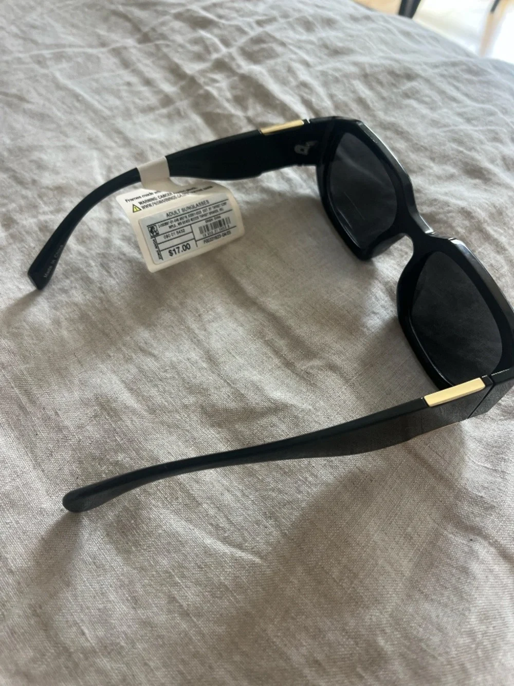 Black Angular Sunglasses by A New Day